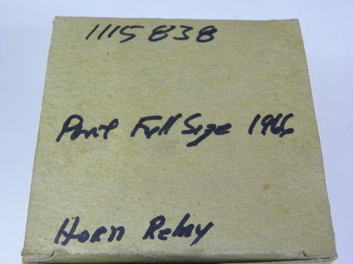 Delco Remy 1115838 Horn Relay for 1966 Pontiac Full-Size restoration. - Image 2