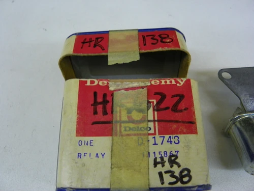 Delco Remy 1115867 Horn Relay for 1968-1976 Cadillac Coupe Deville Eldorado restoration. - Image 2