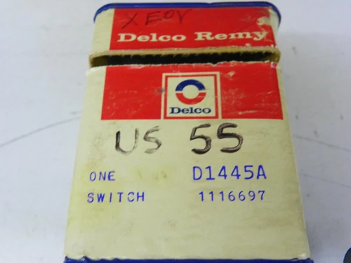 Delco Remy D1445A Ignition Switch for 1968 Chevrolet Corvette restoration. - Image 2