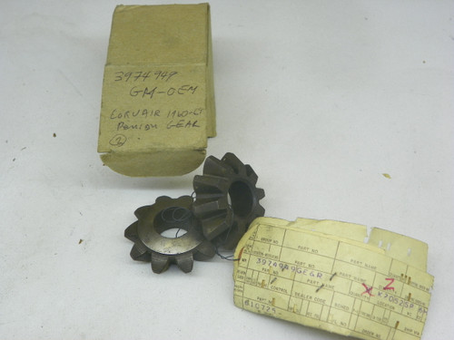 GM 3974949 Differential Side Gear Set for 1966-1969 Chevrolet Corvair restoration. - Image 1
