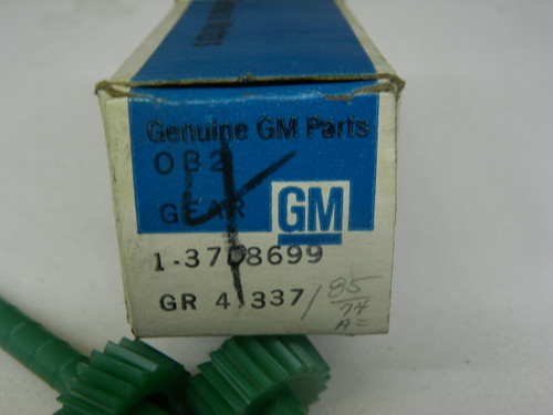 Lot of 4 GM 3708699 22 Tooth Speedometer Driven Gears for 1955-1963 Chevrolet Corvette Impala Bel Air restoration. - Image 2