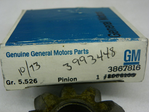 General Motors 3867816 Differential Pinion Gear for 1967-1993 Chevrolet GMC Truck 10-tooth differential restoration. - Image 2