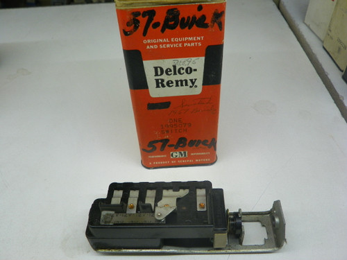 Delco-Remy 1995079 Headlight Switch for 1957 Buick Special Century Super Roadmaster Limited restoration. - Image 1