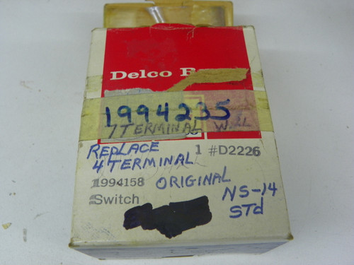 Delco 1994235 Neutral Safety Switch 7 Terminal for 1969-75 Buick Chevrolet C/K Pickup Blazer Column Shift Automatic restoration. - Image 2