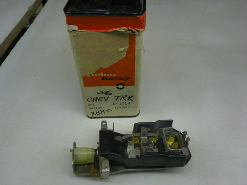 Delco Remy 1995082 Headlight Switch for 1955-1959 Chevrolet 150 210 Bel Air Corvette Pickup restoration. - Image 1