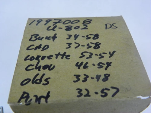 Delco-Remy 1997008 Headlight Dimmer Switch for 1927-1958 GM Packard 6V restoration. - Image 2