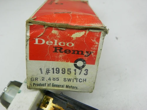 Delco Remy 1995173 Headlight Switch for 1967-68 Chevrolet Camaro (exc. RS) restoration. - Image 2