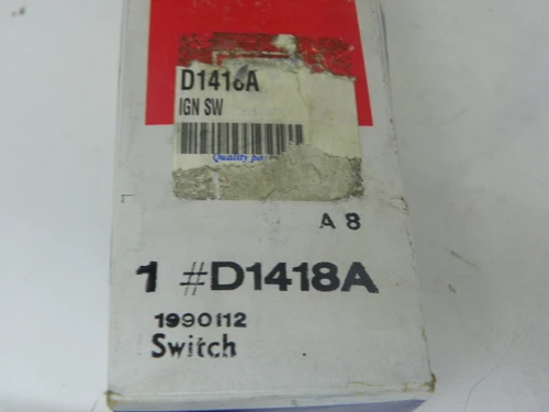 Delco Remy D1418A Column Lock Ignition Switch Assembly for restoration. - Image 2