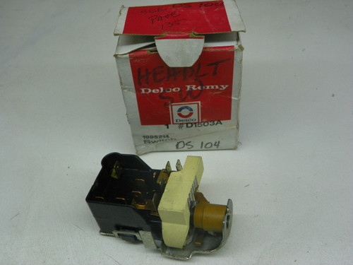 Delco Remy 1995214 Headlight Switch for 1975-1992 GM Buick Chevrolet Oldsmobile Pontiac restoration. - Image 1