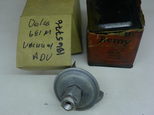 Delco Remy 1865776 Vacuum Advance for 1937-1948 Pontiac 6-Cylinder restoration. - Image 1