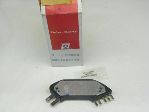 Delco Remy D1968 Ignition Control Module for 1981-1991 Chevrolet Corvette 5.7L V8 restoration. - Image 1
