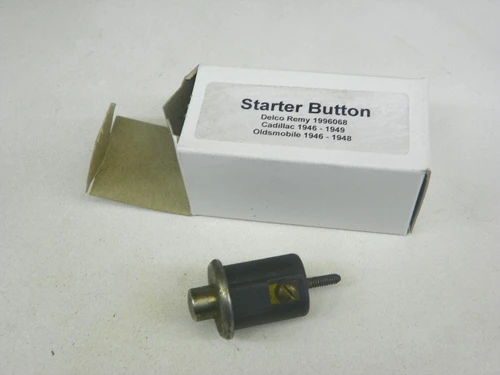 Delco Remy 1996068 Starter Button for 1946-1949 Cadillac Oldsmobile restoration. - Image 1