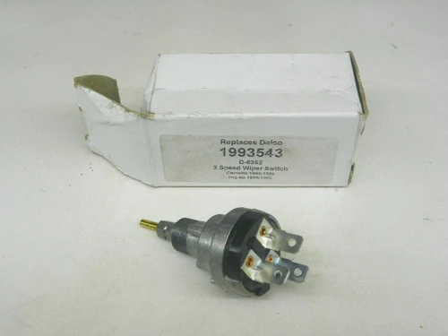 D-6352 2 Speed Wiper Switch for 1959-1965 Chevrolet Impala Corvette restoration. - Image 1