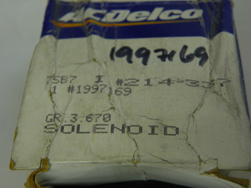 ACDelco 1997169 EGR Vacuum Control Solenoid for 1983-1987 Chevrolet Camaro Pontiac Firebird 5.0L V8 restoration. - Image 2