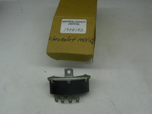 Chevrolet 1998182 Neutral Safety Switch for 1955-56 Chevrolet Passenger Car Powerglide restoration. - Image 1