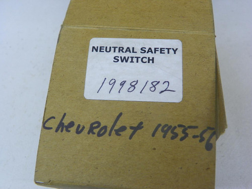 Chevrolet 1998182 Neutral Safety Switch for 1955-56 Chevrolet Passenger Car Powerglide restoration. - Image 2