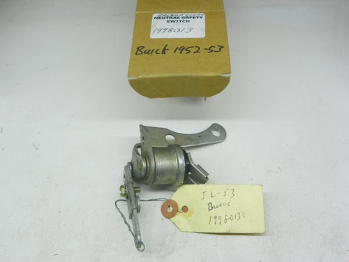 Delco-Remy 1998013 Backup Light Neutral Safety Switch for 1952-53 Buick Special, 1952 Super manual transmission. - Image 1