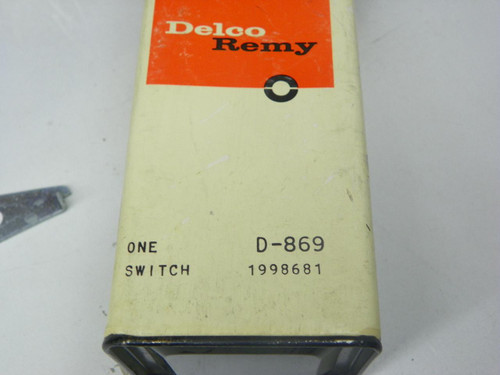 Delco Remy D-869 Brake Light Switch for 1959 Oldsmobile with Power Brakes restoration. - Image 2