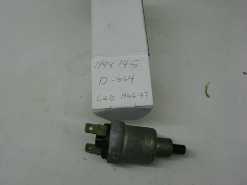 Delco D-864 Brake Light Switch for 1956-1957 Cadillac restoration. - Image 1