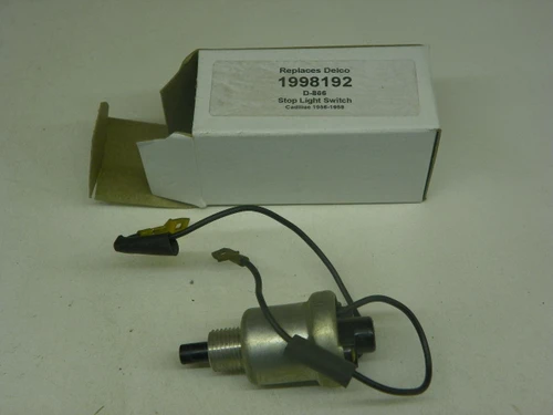 Vintage D-866 Stop Light Switch for 1956-1958 Cadillac restoration. - Image 1