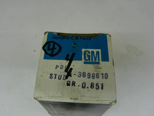 GM 3898610 Frame-Side Clutch Z-Bar Pivot Ball Stud for 1967-1969 Chevrolet Camaro, Chevelle, Nova, and Pontiac Firebird manual transmission restoration. - Image 2