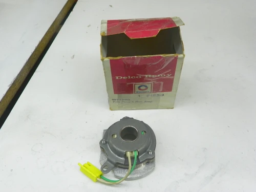 Delco Remy 1977290 Distributor Pickup Coil Pole Piece & Plate Assembly for 1981-86 GM cars & trucks restoration. - Image 1