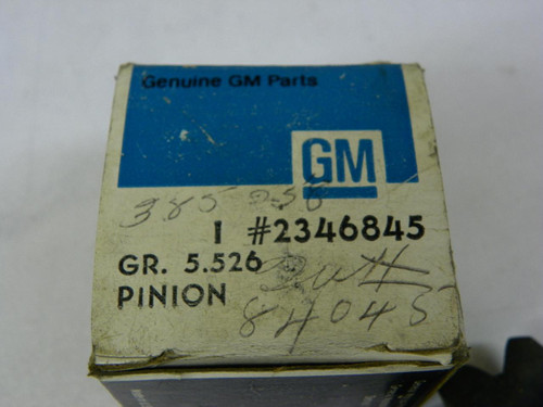 GM 2346845 Differential Pinion Gear for 1973-1980 Chevrolet K10 K20 4WD Dana front axle restoration. - Image 2