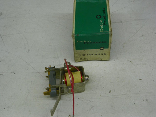 Delco 4904339 Windshield Wiper Motor Relay for 1963-1967 Chevrolet Corvette restoration. - Image 1