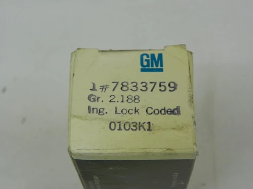 GM 7833759 Ignition Lock Cylinder for 1981 Buick Chevrolet Cars Trucks restoration. - Image 2