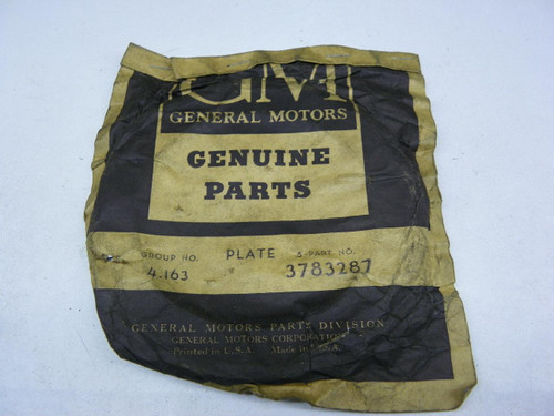 General Motors 3783287 Transmission Steel Clutch Plate NOS for vintage transmission restoration. - Image 1