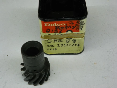 Delco Remy 1950599 Distributor Drive Gear for 1955-1984 Chevrolet Corvette V8 restoration. - Image 1