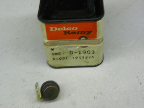 Delco Remy D-1903 1959830 Negative Alternator Diode for 1962-1971 GM 10DN Alternator restoration - Image 1