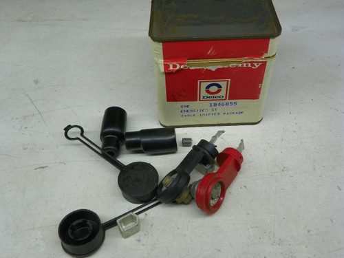 Delco Remy 1846855 Battery Cable Adapter Package for Delco side terminal battery restoration. - Image 1