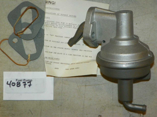 Chevrolet GMC 1967-1977 A1 Cardone Fuel Pump Part No.: 40877. Shop vintage car parts at ocpnw.com! Chevrolet GMC 1967-1977 A1 Cardone Fuel Pump Part No.: 40877. Shop vintage car parts at ocpnw.com!