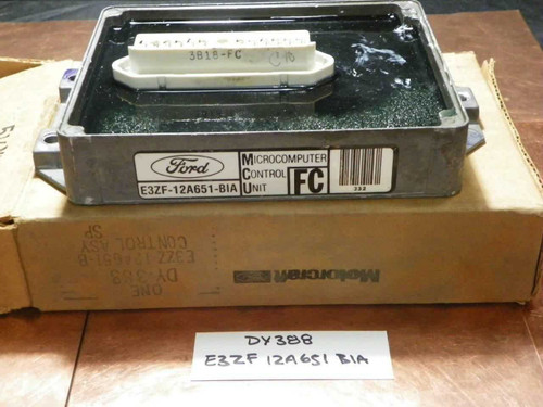 Ford Mercury 1983 OEM Motorcraft Ignition Module DY-388 E3XZ-12A651-B. Shop vintage car parts at ocpnw.com! Ford Mercury 1983 OEM Motorcraft Ignition Module DY-388 E3XZ-12A651-B. Shop vintage car parts at ocpnw.com!