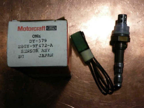 Mercury 1988-1989 NOS OEM Motorcraft Oxygen Sensor DY-579 E8GY-9F472-A. Shop vintage car parts at ocpnw.com! Mercury 1988-1989 NOS OEM Motorcraft Oxygen Sensor DY-579 E8GY-9F472-A. Shop vintage car parts at ocpnw.com!
