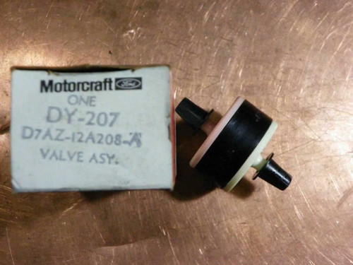 Ford Lincoln Mercury 1977-1983 NOS OEM Motorcraft Spark Delay Valve DY207 D7AZ. Shop vintage car parts at ocpnw.com! Ford Lincoln Mercury 1977-1983 NOS OEM Motorcraft Spark Delay Valve DY207 D7AZ. Shop vintage car parts at ocpnw.com!