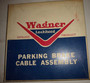 Wagner FC38399 Rear Brake Cable Long 1961 Buick Special Oldsmobile F-85 NOS