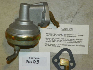Hastings Vintage Mechanical Fuel Pump – Fits Chevy 366, 396, 427 CID – M4502