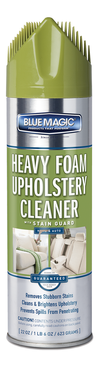 Foam Upholstery Cleaner, 22oz Can, Case of 6, Blue Magic 914