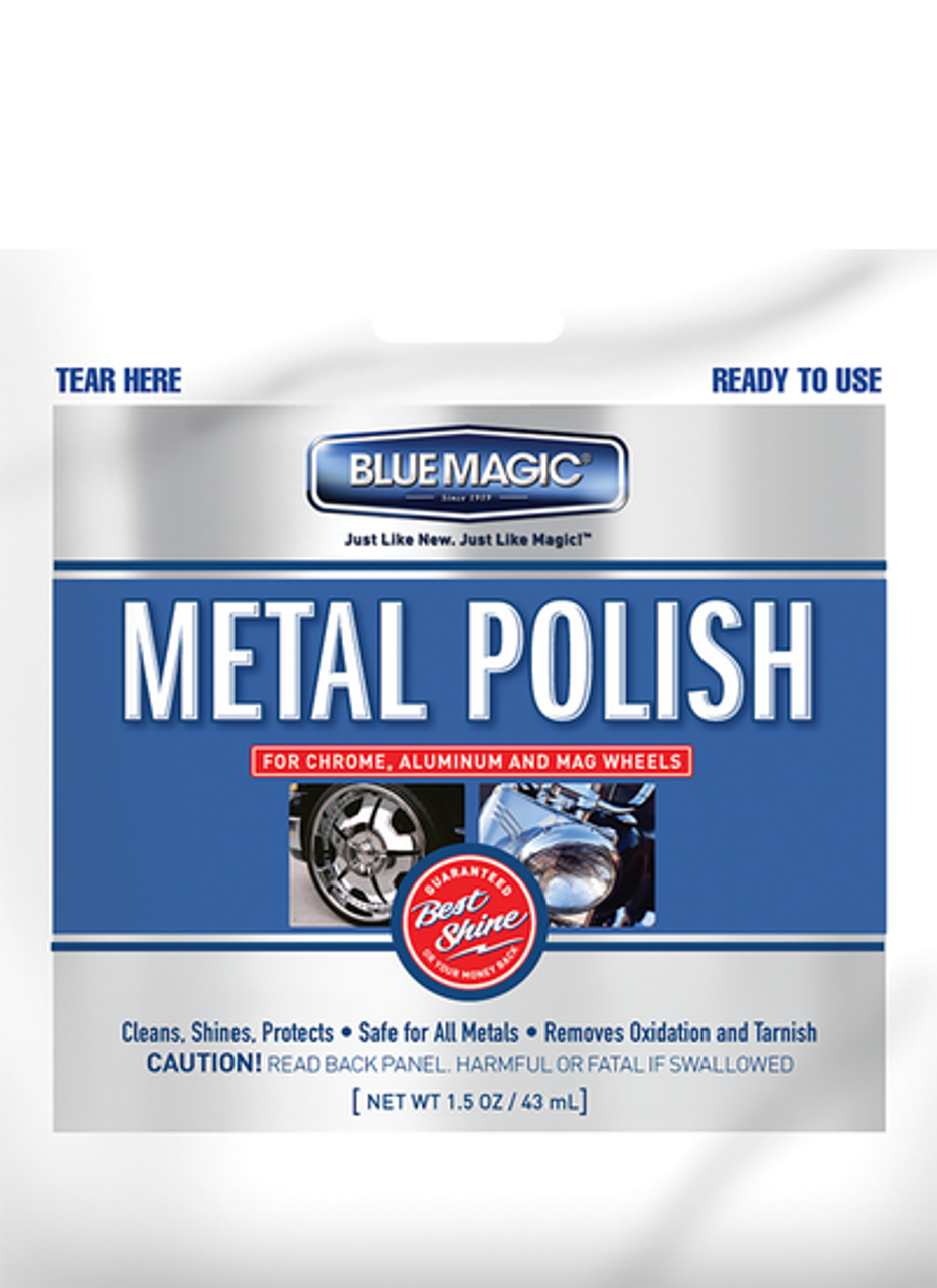 BlueMagic .75oz Liquid Metal Polish 100/.75Oz Packet 235PK