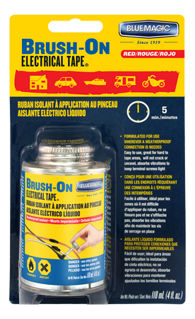 BOT58TRI | Brush On Electrical Tape-Red B/C