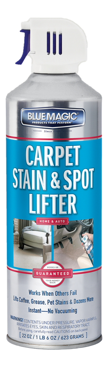 blue magic carpet stain and spot lifter