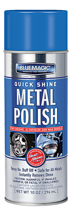 BlueMagic 10oz Quick Shine Metal Polish Aerosol 230-06