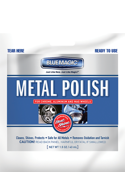 Blue Magic Metal Polish Liquid Automobile Polish/Wax 8 For Stainless Steel  And Fiberglass, 3PK 