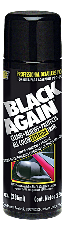 BlueMagic 8oz Black Again Exterior Trim NA647