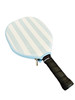 Pickleball Neoprene Paddle Cover - Provides Effective Protection For Your Paddle | Wht/Blue Stripe