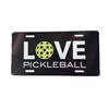 LOVE Pickleball -  Vanity Plate & License Plate Frame Combo! | Perfect for Pickleball Players