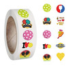 Pickleball Stickers (On A Roll)| 250pcs.| Random Assortment of Vinyl Stickers For Water Bottles, Laptop, Luggage | Almost Anywhere!