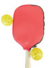 Pickleball Neoprene Paddle Cover - Provides Effective Protection For Your Paddle | Coral